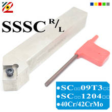 SSSCR1212H09 SSSCR1616H09 SSSCR2020K12 SSSCR2525M12 SSSCR SSSCL CNC External Lathe Cutter Turning Tool Holder SCMT120404 Inserts 2024 - buy cheap