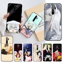 CUTEWANAN-funda de silicona para teléfono móvil, carcasa de color negro con estampado de anime Kamisama, Hajimemashita, Tomoe, para Redmi Note 9, 8, 8T, 8A, 7, 6, 6A, Go Pro, Max, Redmi 9, K20 2024 - compra barato