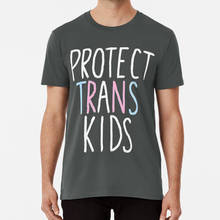 Защитите Trans детская футболка Trans непарное Mtf Ftm Радужный Флаг ЛГБТ лгбткиа 2024 - купить недорого