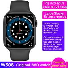 IWO 13 W506 Smart Watch Men IWO 12 Pro 1.75 Inch Smartwatch Women DIY Watch Face Wireless Charger Body Temperature PK W46 W56 2024 - buy cheap