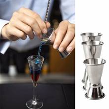 Jigger doble delgado de acero inoxidable para medición de licor, taza de Martini para herramientas de medición, equipo de Bar, 1 ud. 2024 - compra barato
