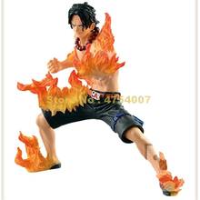 Anime One Piece Portgas D Ace Battle Fire Fist Ace Pvc Action Figure Collection Model 16cm Toy 2024 - buy cheap