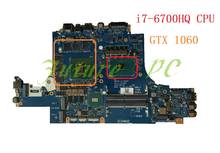 JOUTNDLN FOR Dell FOR Alienware 13 R3 Laptop Motherboard w/ i7-6700HQ CPU GTX 1060 KRXJP 0KRXJP CN-0KPXJP LA-D581P Tested 2024 - buy cheap