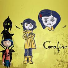 Эмалированная брошь в виде кинофильма Coraline, эмалированная булавка на голову и значок кузова для матери-призрака на Хэллоуин, ювелирные украшения для модных девушек 2024 - купить недорого