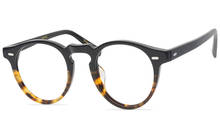 Retro Round Glasses Frame Unisex Acetate Full Rim Myopia Eyeglasses Brand Designer Clear Lens Goggle Vintage Optical Eyewear 2024 - buy cheap