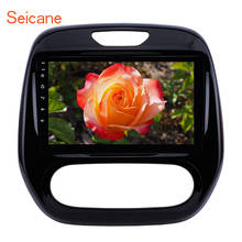 Seicane-Radio Multimedia con GPS para coche, Radio con reproductor, Android, 2Din, para Renault Captur CLIO Samsung QM3 Manual A/C 2011-2016 2024 - compra barato