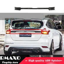 For F ord Focus Roof Spoiler 2012-2016 Focus hatch-back FS High Quality  ABS Material Car Rear Wing Primer Color Rear Spoiler 2024 - buy cheap