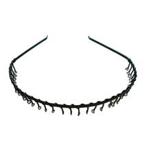 JCAAAP Wholesale Metal Black Teeth Comb Hairband Hair Hoop Headband 2024 - buy cheap