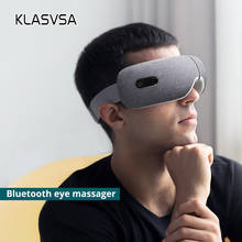 Massageador inteligente, vibração de airbag, compressa quente bluetooth, promove a circulação sanguínea, alívio da fadiga dos olhos, massagem e relaxação 2024 - compre barato