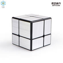 qiyi cube Color mirror cube cubo rubik mágico velocidad juegos de QiYi con revestimiento 2x2x2 cubo cubo magico para rompecabezas cubo neo neo cube resaltar juguetes Cube niños magico 2024 - compra barato