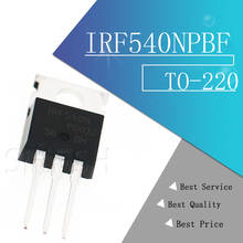 10pcs/lot IRF540NPBF IRF540N IRF540 TO-220 100V 33A MOS transistor N channel new original 2024 - buy cheap
