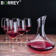 BORREY Wine Decanter Whiskey Vodka Glass Bottle Set Wine Separator Wine Decanter Aerator Crystal Clear Glass 1500ml Wine Tools 2024 - buy cheap