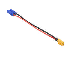 150mm Power Cable Wire Connetor XT60 Female Plug To EC5 Male Plug Adapter Connector For RC Model Toys 2024 - buy cheap