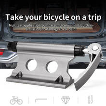 Bicicleta garfo dianteiro fixo clipe de bagagem titular rack da bicicleta garfo montagem liga liberação rápida para reboque do caminhão ciclismo acessório 2024 - compre barato