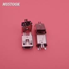 100X Micro USB 5pin B type Female Connector For Mobile Phone Micro USB Jack Connector 5 pin Charging Socket 2024 - buy cheap