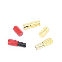 Tubo vacío de plástico para pintalabios, botella de bálsamo labial de alta calidad, contenedor redondo de cosméticos, tubo de lápiz labial rojo de 9mm, 50 unids/lote 2024 - compra barato