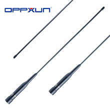 Oppxun nagoya NL-R2 banda dupla rádio presunto móvel vhf uhf 144/430 mhz antena flexível para motorola baofeng icom rádio do carro 2024 - compre barato