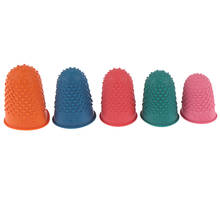 5Pcs Counting Cone Rubber Thimble Protector Sewing Quilter Finger Tip Craft Needlework Sewing Accessories 2024 - buy cheap