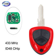 3 Button Smart Remote Key Fob 433 MHZ With ID48 Chip for Ferrari F430 Left Blade 2024 - buy cheap