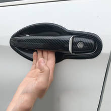 Cubierta embellecedora para manija de puerta de coche, cubierta de fibra de carbono ABS para Honda CRV/CR-V, 2012-2016 2024 - compra barato