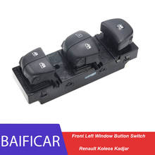 Baificar brandnew esquerda frente levantador interruptor botão da janela com um-para baixo elevador 254119706r para renault koleos kadjar 2024 - compre barato