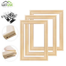 1 conjunto quadro de madeira lona para pintura a óleo da lona pintura diamante natureza madeira diy maca tamanho grande quadro interno 2024 - compre barato