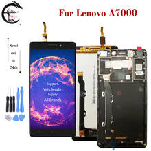 5.5" LCD With Frame For Lenovo A7000 A 7000 Full LCD Display Screen Touch Sensor Digitizer Assembly Replacement A7000 Display 2024 - buy cheap