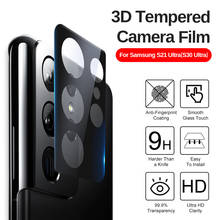 Защитная пленка для камеры Samsung Galaxy S21 Ultra, защитная пленка с полным покрытием для Samsung S20 Plus Ultra S21 + S20 +, закаленное стекло 2024 - купить недорого