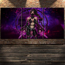 Póster de Mortal Kombat para pintura al óleo, lienzo artístico para pintar por números, HD, papel tapiz, 5 o 3 piezas 2024 - compra barato