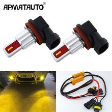 Bombillas LED antiniebla para coche CANbus H11 H8, H9 H16(IP), 9005, 9006, H7, 2000Lm, 6000K, blanco, 3000K, amarillo, cristal, azul, DRL, 2 uds. 2024 - compra barato