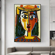 Абстрактный Pablo знаменитый Пикассо Арт холст настенные картины художественные плакаты и принты Picasso Арт холст картина для Гостиная 2024 - купить недорого