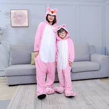 Pijamas de franela de unicornio para mujer, ropa de dormir Unisex de invierno, bonito Panda, Totoro, Pantera, disfraces de Anime 2024 - compra barato