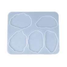 Crystal Epoxy Resin Mold Coaster Cup Mat Casting Silicone Mould DIY Crafts Table Decoration Jewelry Making Tool 2024 - buy cheap