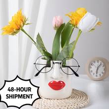 European Style Decoration Ceramic Pen Holder Vase Glasses Frame Living Room Study Countertop Home Decorat Crafts Ornaments 2024 - buy cheap