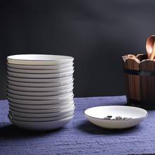 Plato de sabor de cerámica para el hogar, vajilla pequeña de porcelana con forma de tuerca de mermelada, platillo para salsas, vajilla, suministros de cocina 2024 - compra barato