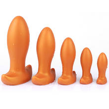 Consolador tapón Anal grande de 5 tamaños para mujer, juguete sexual estimulador de clítoris, punto G y masturbación vaginal 2024 - compra barato