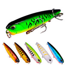 New 65MM 5.5G Minnow Fishing Lure Floating Water Bait Hard Bait Treble Hook Artificial Saltwater Bait Pesca Carp Trout Fishing 2024 - buy cheap