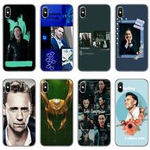 Tom Hiddleston аксессуары чехол для телефона iPhone 11 Pro XS Max XR X 8 7 6 6S Plus 5 5S SE 4S 4 iPod Touch 5 6 2022 - купить недорого