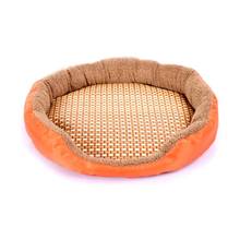 Oval Shape Fashionable Lovely Cute Pet Dog Cat Summer Mat House Bed Soft Breathable Pet Sleeping Mat Pets Dogs Animal Pad 2024 - buy cheap