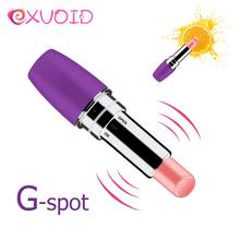 EXVOID Portable Lipstick Vibrator G Point Orgasm Waterproof Bullet Vibrator Sex Toys for Women Clitoris Stimulator Adult Product 2024 - buy cheap