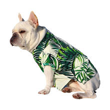 Dog Clothes Dog Shirts Summer Beach Clothes Vest Pet Clothing Floral T-Shirt Hawaiian Pet Dog Cat Shirt For Small Large Dog 2024 - buy cheap