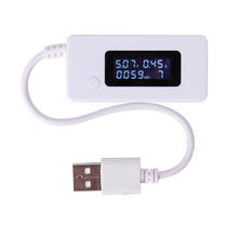 LCD USB Charger Capacity Current Voltage Tester Meter For phone power bank 2024 - buy cheap