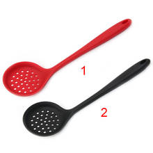 Cooking Spoon Dishwasher Safe Silicone Kitchen Tool Professional Strainer Filter Colander Self Draining 2024 - buy cheap