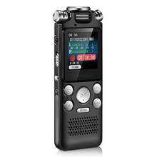 Digital Audio Voice Recorder Pen Mini Lossless Color Display Activated Sound Dictaphone MP3 Player Recording Noise Reduction (8G 2024 - купить недорого