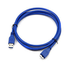 ¡Oferta! Cable Micro USB 3,0 2.1A, Cable de datos de carga rápida de 1M, Cables USB para teléfono móvil, para Samsung Note 3 S5 Toshiba, disco duro 2024 - compra barato