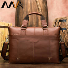 Masculino 13.3 briefcase laptop saco do portátil maleta de couro dos homens sacos para documentos 7108 2024 - compre barato