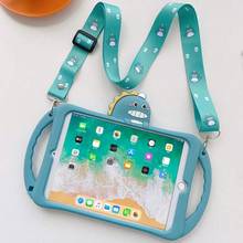 Funda de tableta de silicona para niños, cubierta bonita a prueba de golpes para iPad 5, 6, Air 2, nuevo, 2017, 2018, 9,7 pulgadas 2024 - compra barato