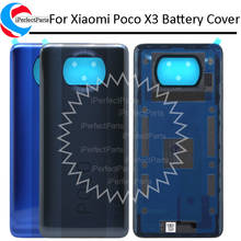 Cubierta trasera para Xiaomi POCO X3, carcasa trasera para batería, Original 2024 - compra barato