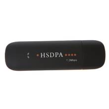 100% новый и высококачественный HSDPA USB-накопитель, SIM-модем 7,2 Мбит/с, беспроводной сетевой адаптер 3G с TF-SIM-картой 2024 - купить недорого