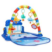 Baby Music Rack Baby Activity Gym Play Mat Kid Rug Puzzle Carpet Piano Keyboard Infant Playmat Early Education Gym Crawling 2024 - buy cheap
